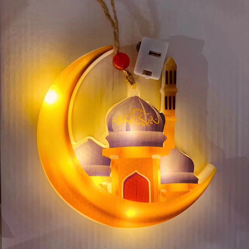 Star Moon Pendant Decorative Lamp