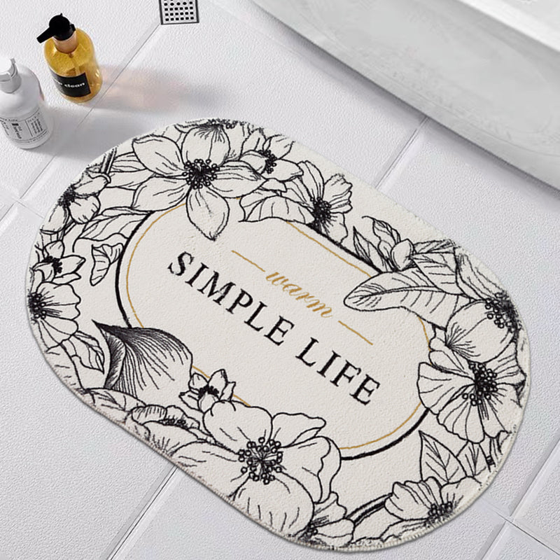 Light Luxury Nordic Bedside Blanket And Bathroom Mat