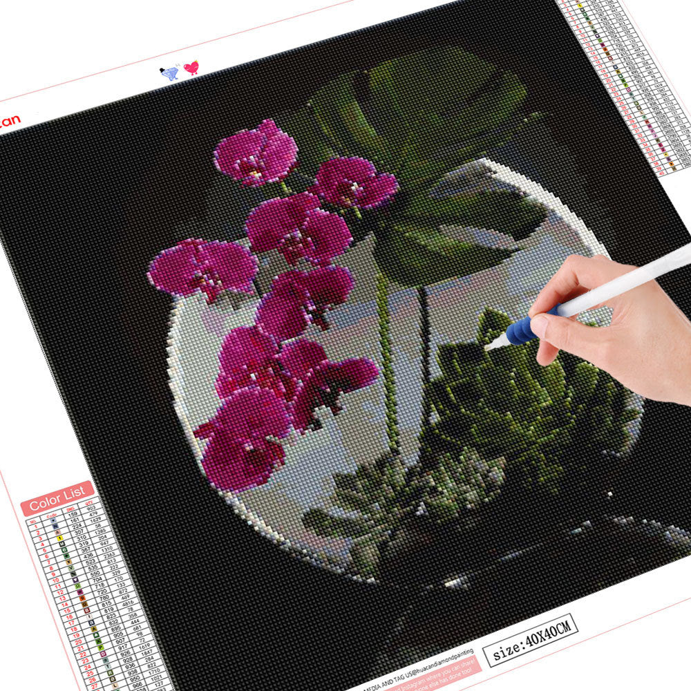 Mosaic Cross Stitch Needlework Wall Art