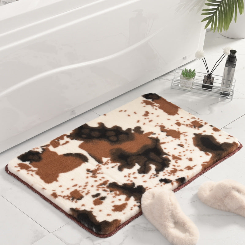 Light Luxury Thickened Living Room Decorative Floor Mat