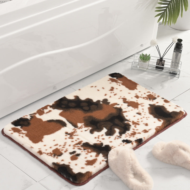Light Luxury Thickened Living Room Decorative Floor Mat