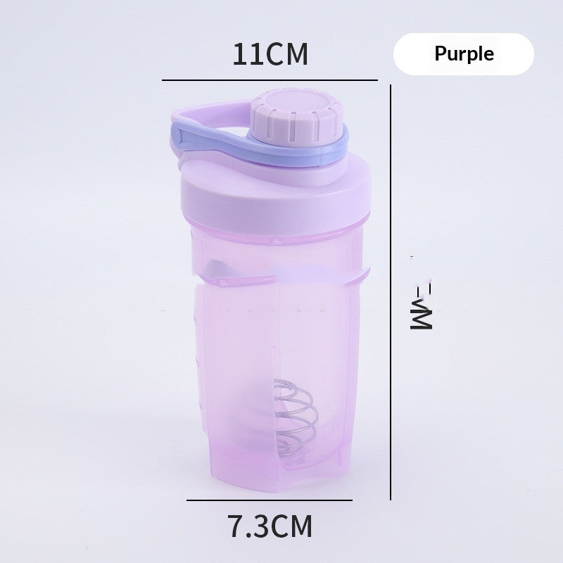 500ml Sports Shaker Fitness Blender Bottle Smoothie Protein Powder Mixing Promotional Cup