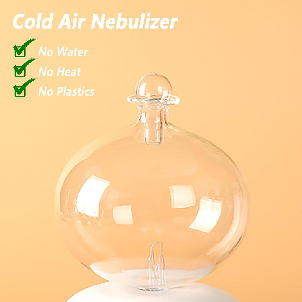 Solid Wood Aromatherapy Instrument Glass Pure Essential Oil Aroma Diffuser