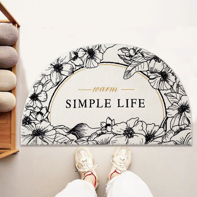 Light Luxury Nordic Bedside Blanket And Bathroom Mat