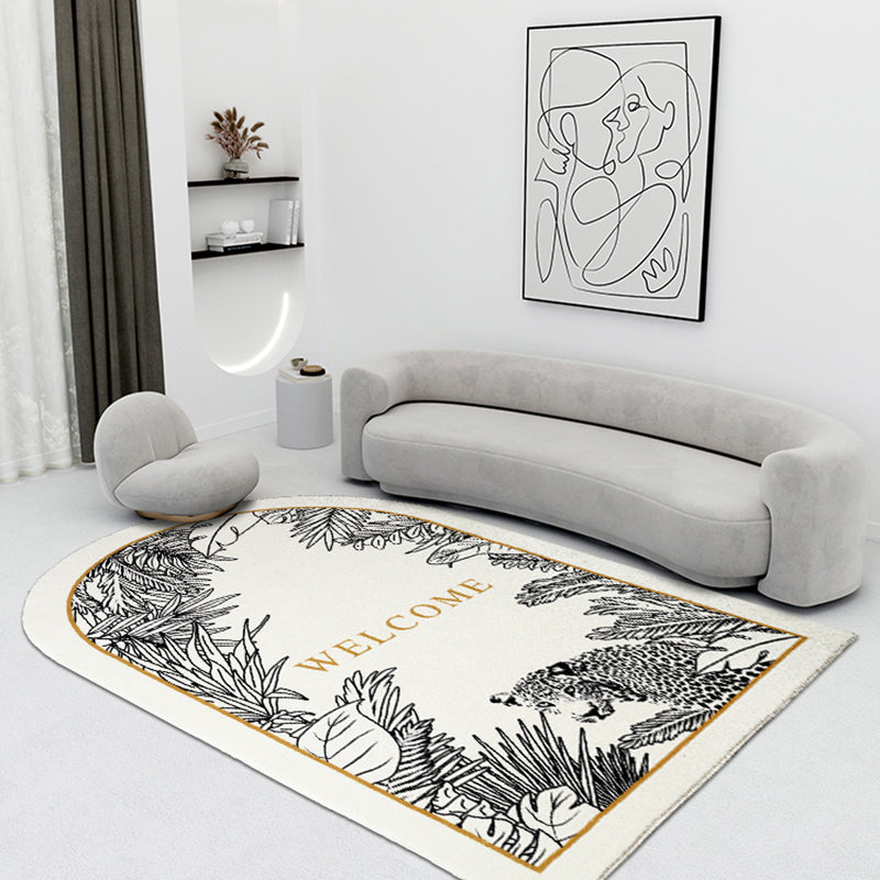 Light Luxury Nordic Bedside Blanket And Bathroom Mat