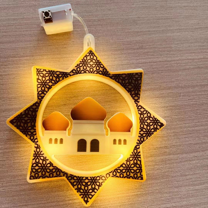 Star Moon Pendant Decorative Lamp