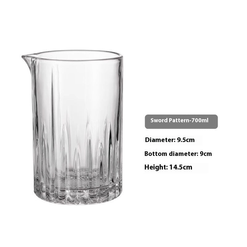 Thickening Crystal Cocktail Blender Bottle Utensils