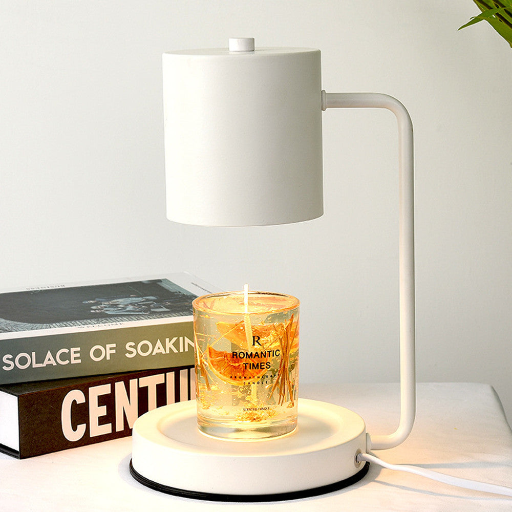 Melting Wax Aromatherapy Lamp Timed Diffuser No Fire Essential Oil