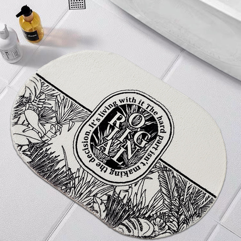 Light Luxury Nordic Bedside Blanket And Bathroom Mat