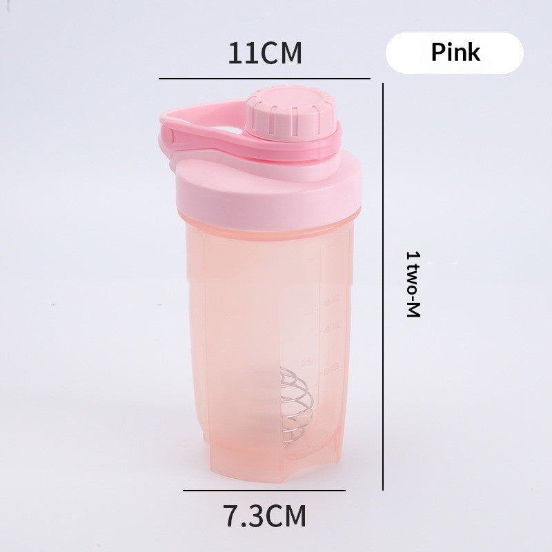 500ml Sports Shaker Fitness Blender Bottle Smoothie Protein Powder Mixing Promotional Cup