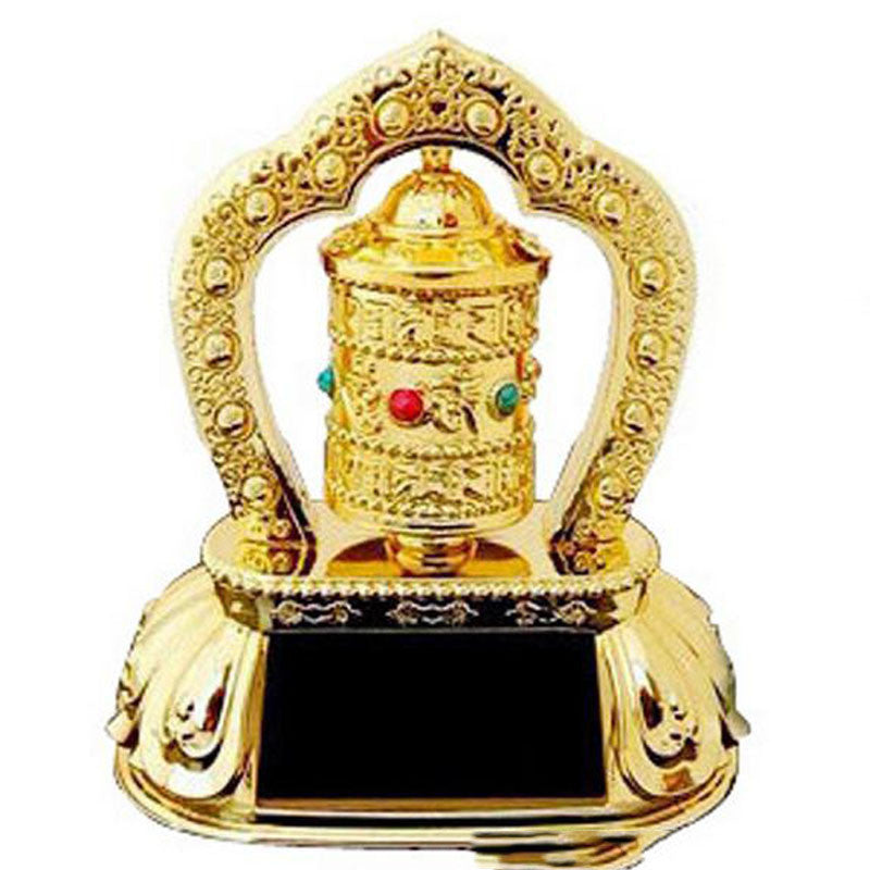 Car Solar Prayer Wheel Ornaments