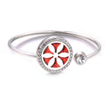Aromatherapy Stainless Steel Bracelet Heart Chain Essential Oil Diffuser