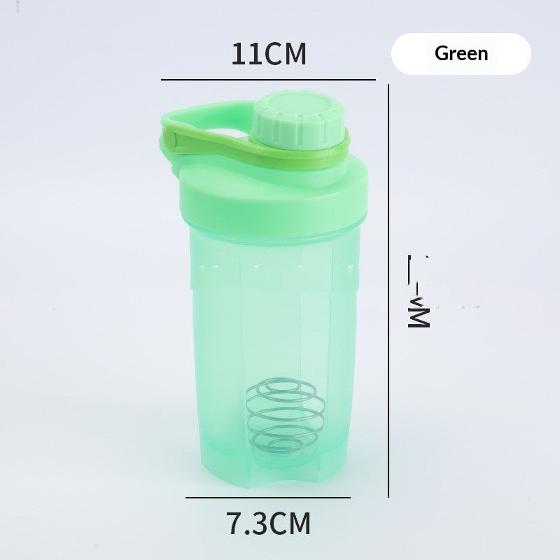 500ml Sports Shaker Fitness Blender Bottle Smoothie Protein Powder Mixing Promotional Cup