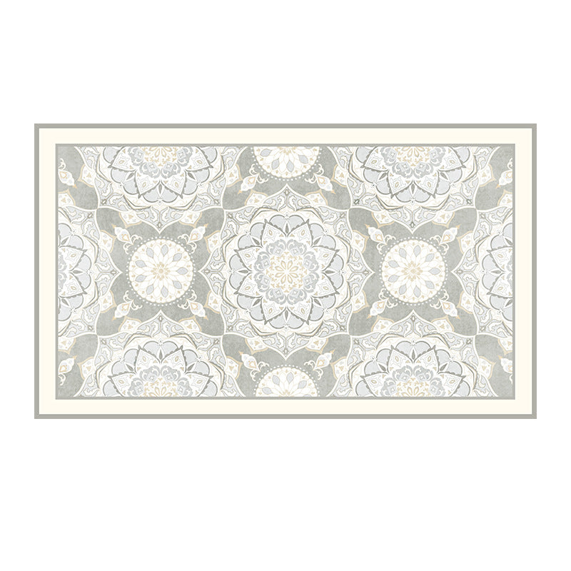 Thick Cashmere Light Luxury Living Room Sofa And Tea Table Room Floor Mat