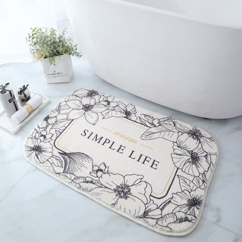 Light Luxury Nordic Bedside Blanket And Bathroom Mat