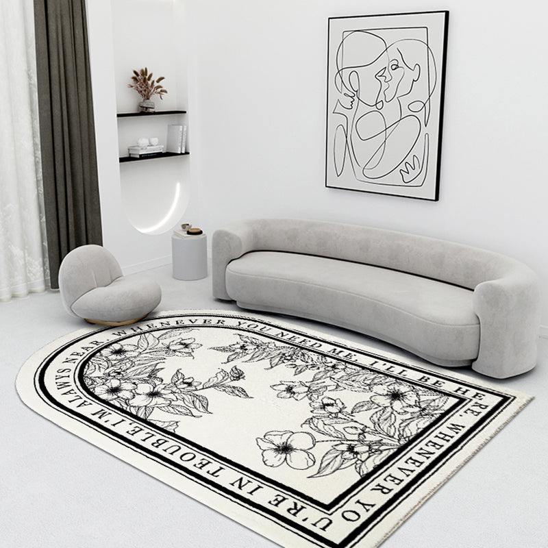 Light Luxury Nordic Bedside Blanket And Bathroom Mat