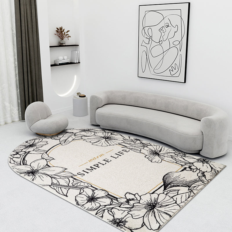 Light Luxury Nordic Bedside Blanket And Bathroom Mat