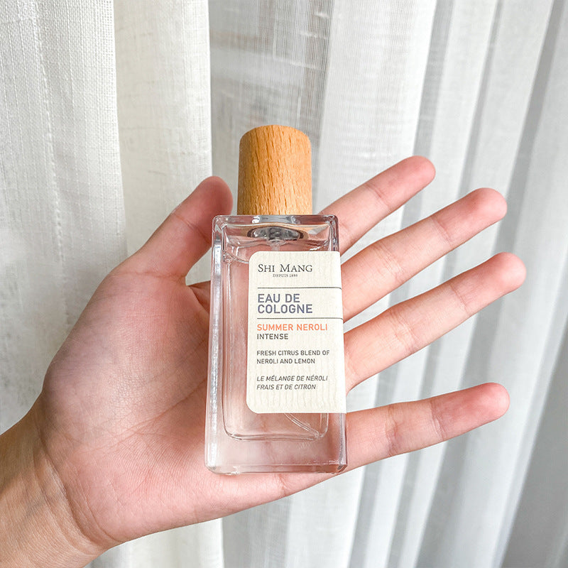 50ML Square Perfume Subpackaging Portable Press Glass Empty Bottle