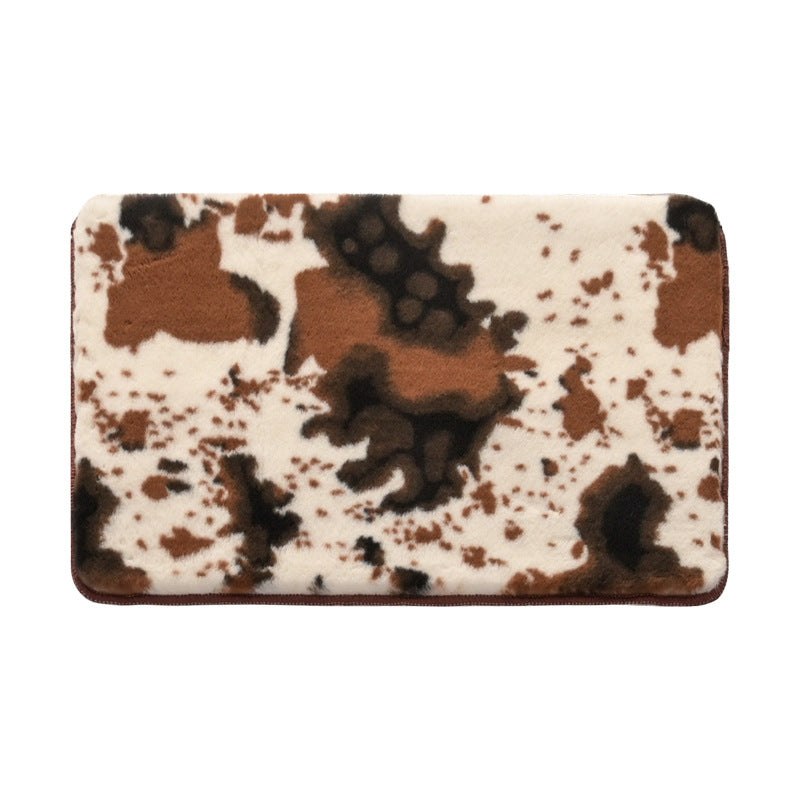 Light Luxury Thickened Living Room Decorative Floor Mat