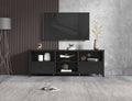 Black TV Stand for Living Room and Bedroom