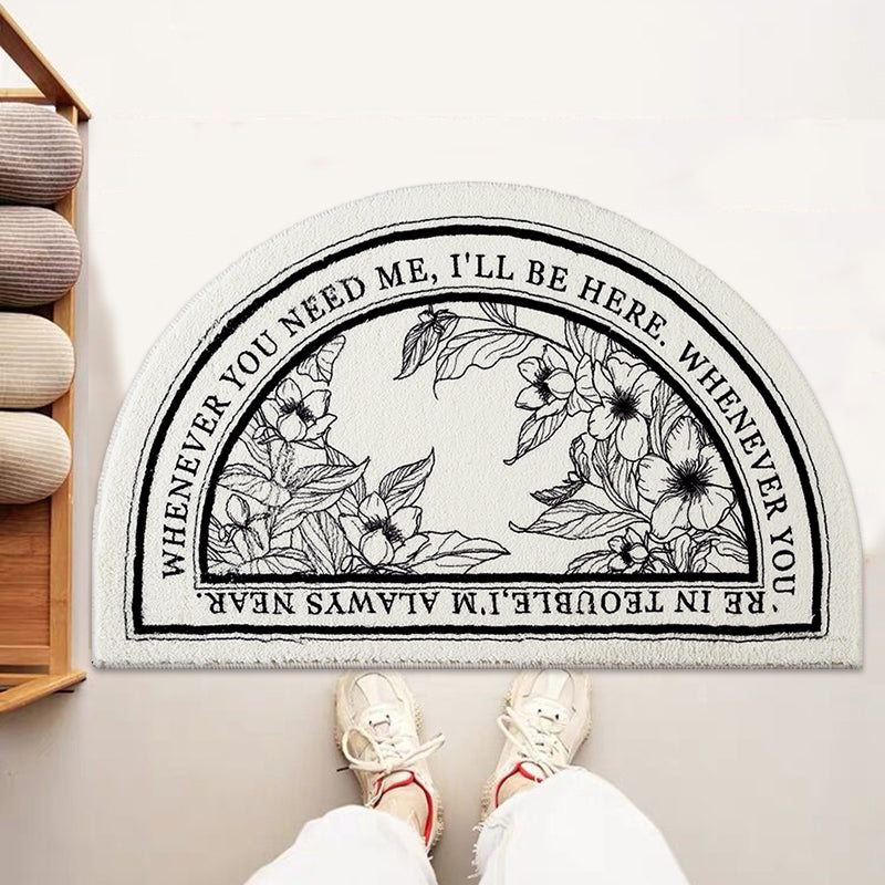 Light Luxury Nordic Bedside Blanket And Bathroom Mat